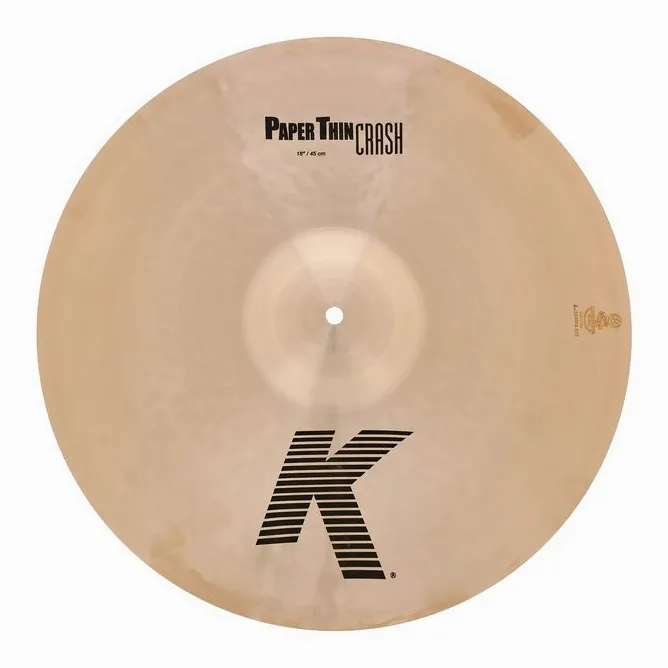 Zildjian 18" K-Series Paper Thin Crash, vue de près, photo 2