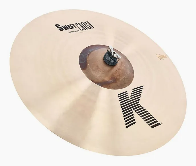 Zildjian 18" K Sweet Crash, sur fond neutre