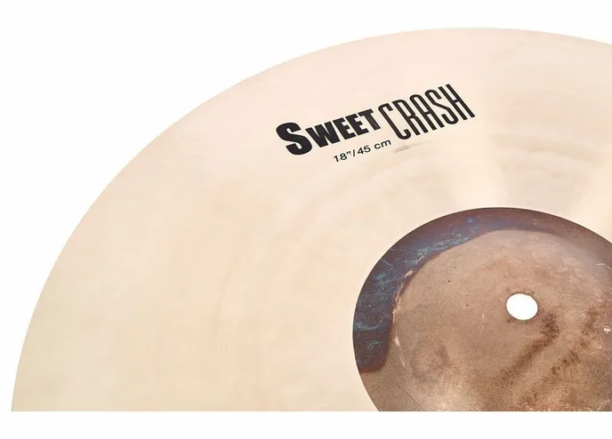 Zildjian 18" K Sweet Crash, vue de trois quarts, photo 4