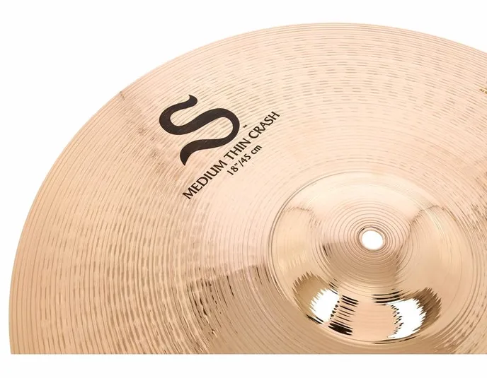 Zildjian 18" S Series Medium Thin Crash, vue de face, photo 3