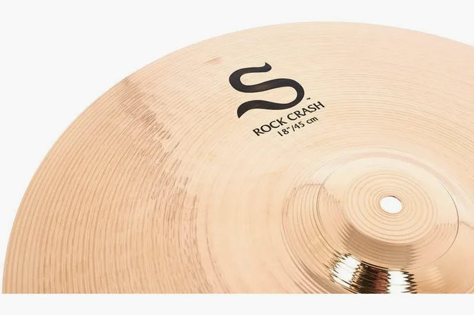 Zildjian 18" S Series Rock Crash, vue de profil, photo 4