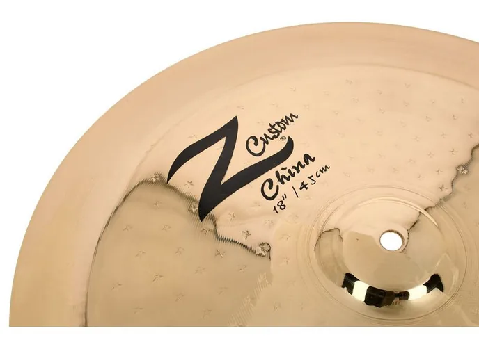 Zildjian 18" Z Custom China brilliant, vue de profil, photo 4