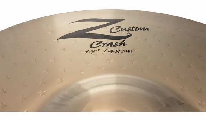 Zildjian 19" Z Custom Crash, vue de profil, photo 4