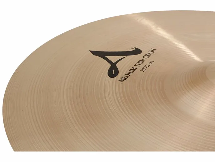 Zildjian 20" A-Series Medium Thin Crash, vue de trois quarts, photo 4
