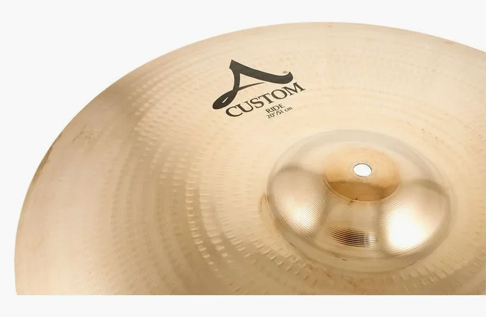 Zildjian 20" A-Custom Ride, vue de près, photo 4