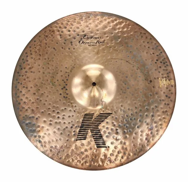 Zildjian 21" K Custom Organic Ride, vue de profil, photo 2