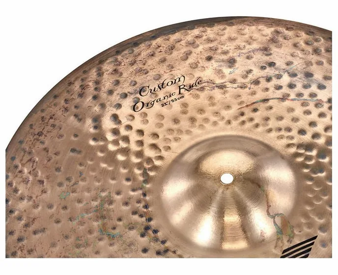 Zildjian 21" K Custom Organic Ride, vue de près, photo 4