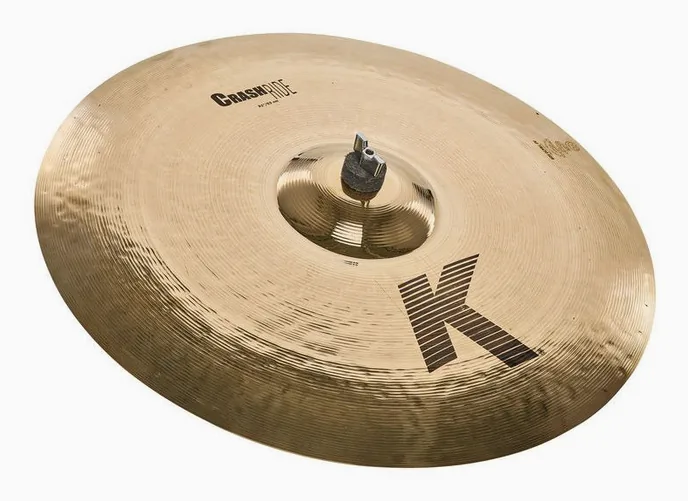 Zildjian 21" K Series Crash Ride, de face sur fond neutre