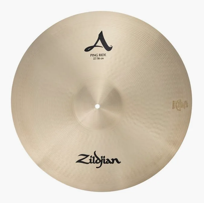Zildjian 22" A-Series Ping Ride, vue de profil, photo 2