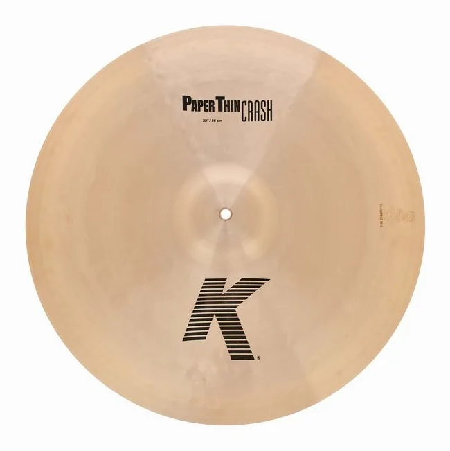 Zildjian 22" K-Series Paper Thin Crash, sur fond neutre, photo 2