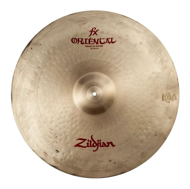 Zildjian 22" Oriental Crash of Doom, vue de face, photo 2