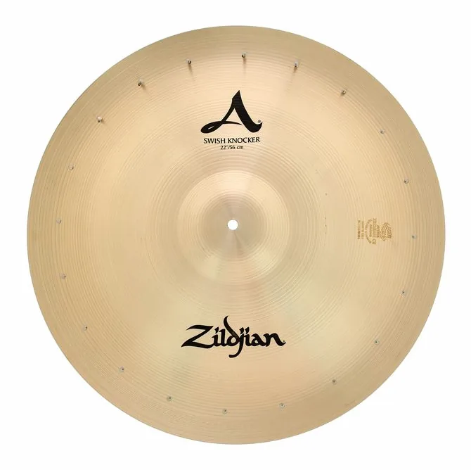 Zildjian 22" Swish Knocker with Rivets, vue de face, photo 2