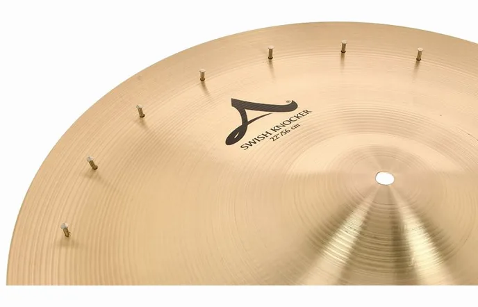Zildjian 22" Swish Knocker with Rivets, vue de près, photo 4