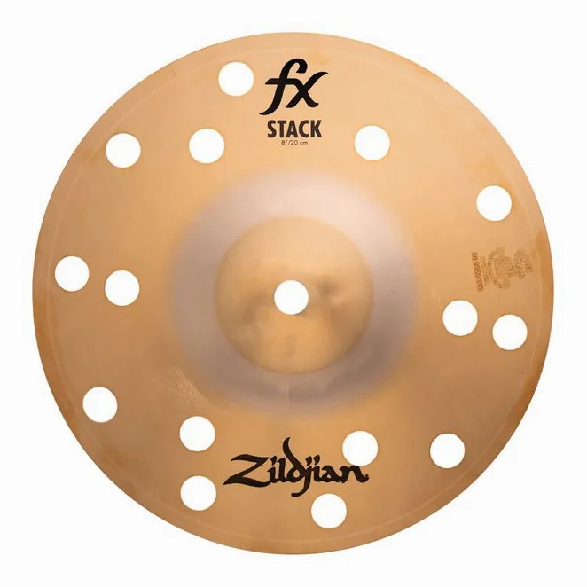 Zildjian 8" FX Stack Cymbals, vue de dessus, photo 2