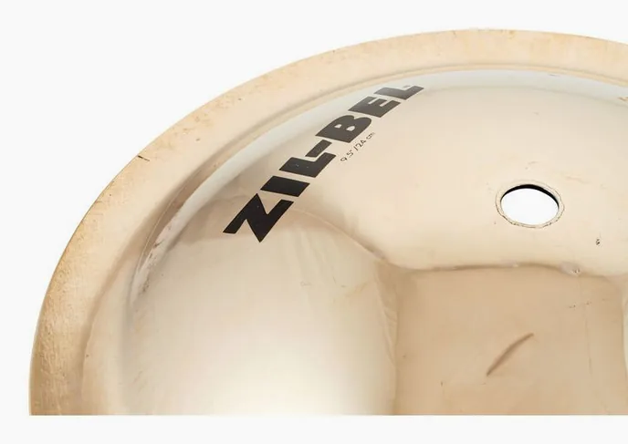 Zildjian 9,5" Zil-Bel Large, sur fond neutre, photo 4