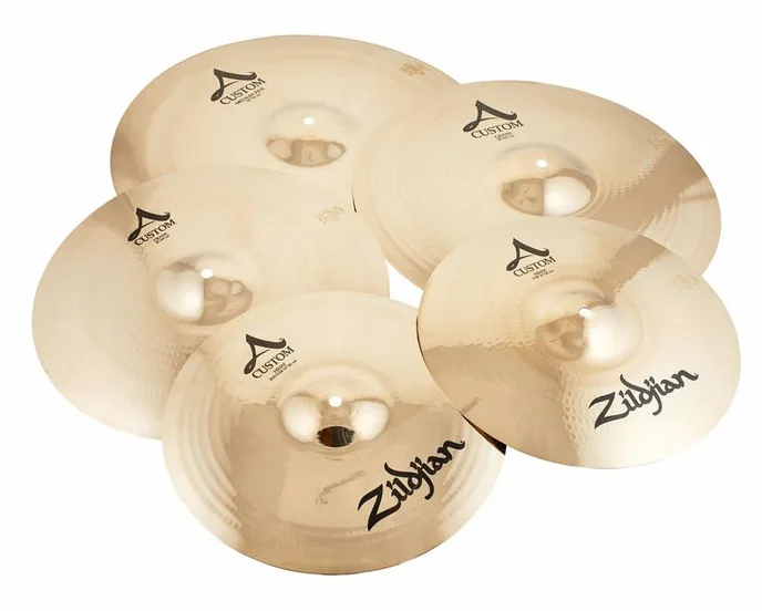 Zildjian A-Custom Professional Prom Set, vue de près, de face