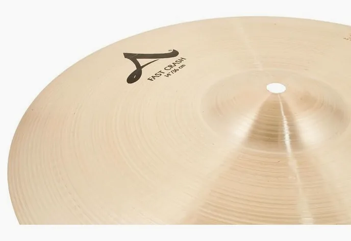 Zildjian 14" A-Series Fast Crash, vue de près, photo 4