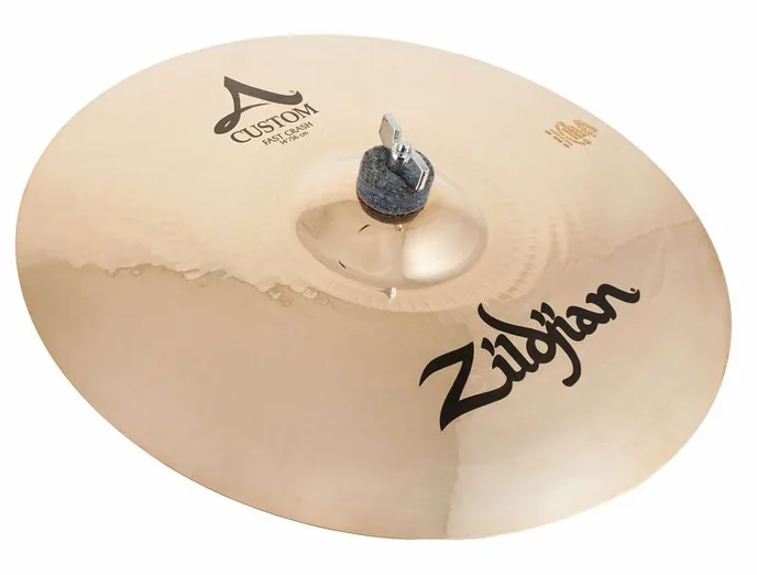 Zildjian 14" A-Custom Fast Crash, de face sur fond neutre
