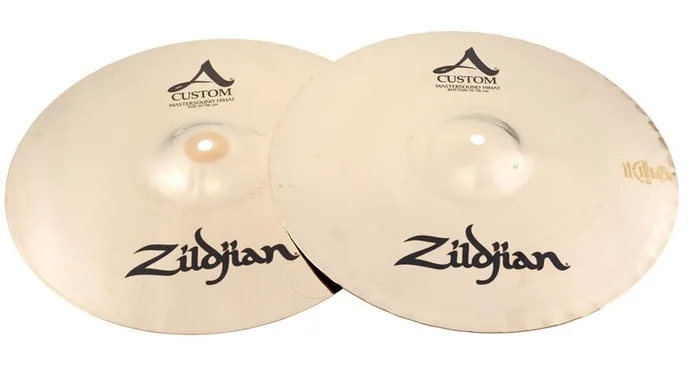 Zildjian 14" A-Custom Mastersound, vue de près, de face