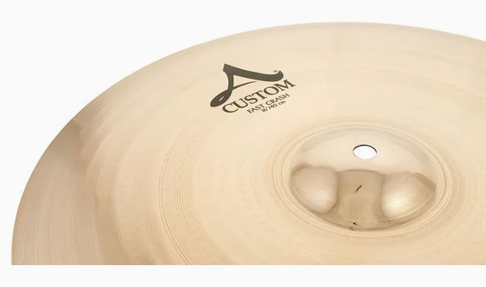 Zildjian 16" A-Custom Fast Crash, vue de face, photo 4
