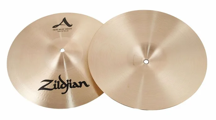Zildjian 13" A-Series New Beat Hi-Hat, vue de dessus, photo 3