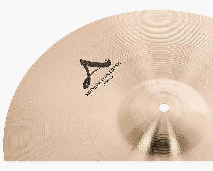 Zildjian 17" A-Series Medium Thin Crash, vue de face, photo 3