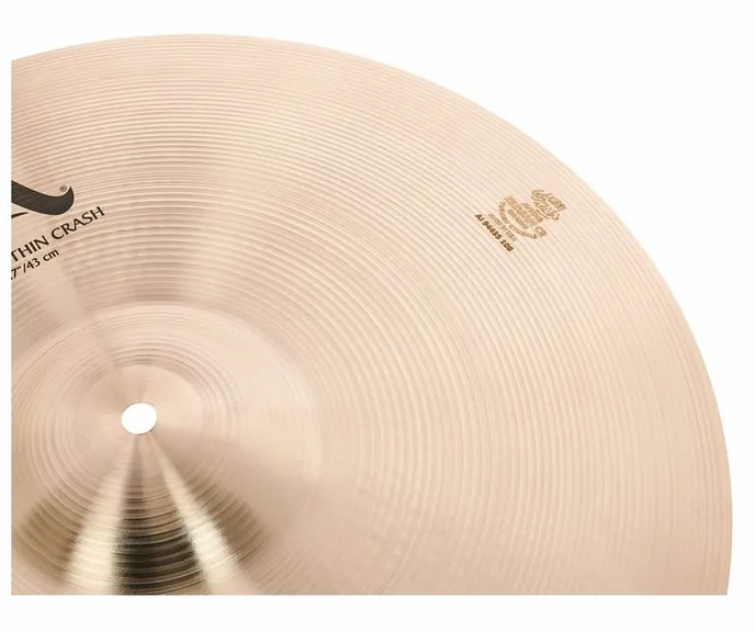 Zildjian 17" A-Series Medium Thin Crash, vue de dessus, photo 4
