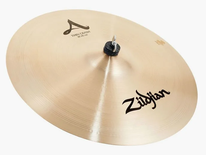 Zildjian 18" A-Series Thin Crash, vue de près, de face