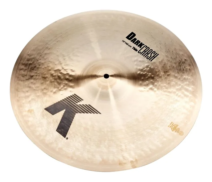 Zildjian 19" K-Series Dark Crash Thin, de face sur fond neutre