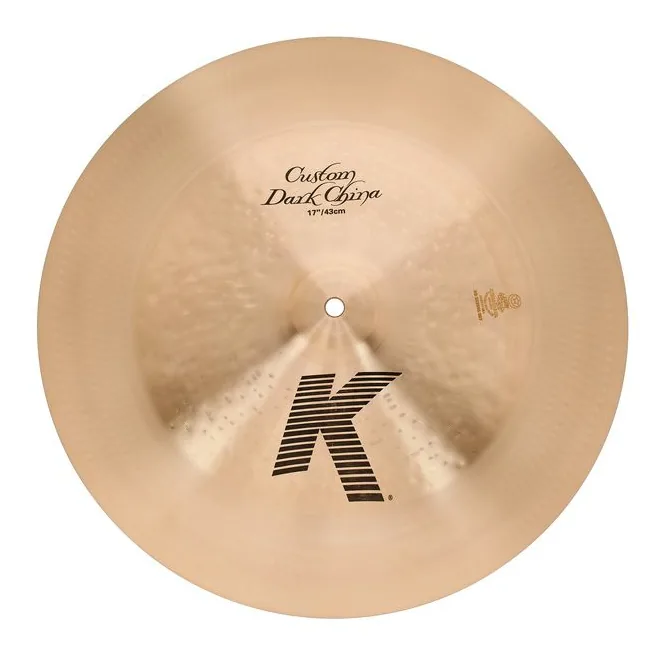 Zildjian 17" K-Custom Dark China, vue de dessus, photo 3