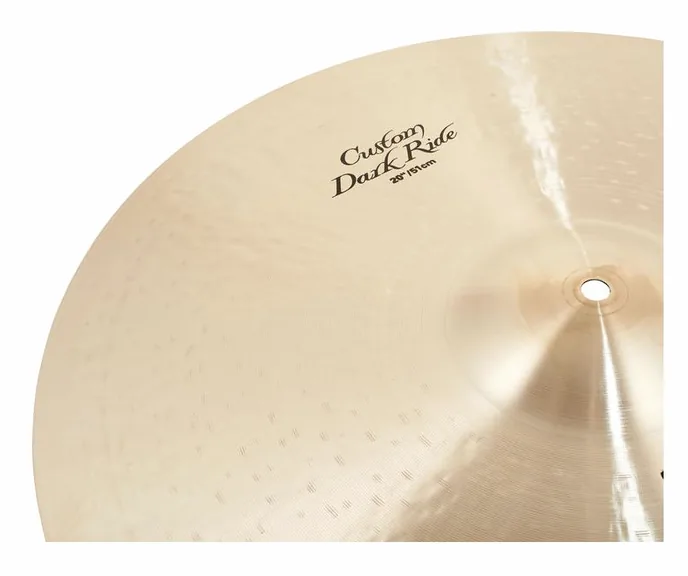 Zildjian 20" K-Custom Dark Ride, vue de près, photo 3
