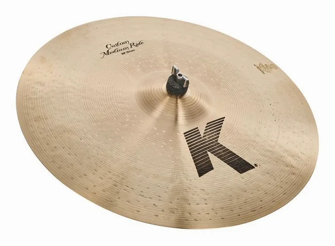 Zildjian 20" K-Custom Medium Ride, sur fond neutre