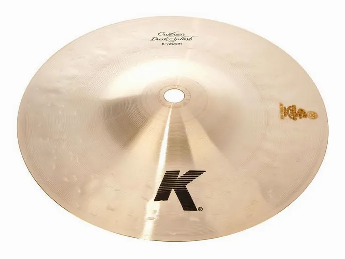 Zildjian 08" K-Custom Dark Splash, vue de profil, photo 2