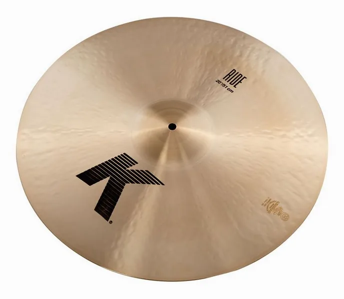 Zildjian 20" K-Series Ride, de face sur fond neutre