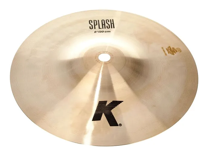 Zildjian 08" K-Series Splash, vue de trois quarts, photo 2
