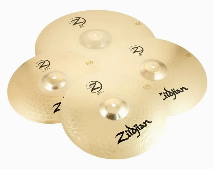 Zildjian Planet Z Standard Cymbal Set, vue de face
