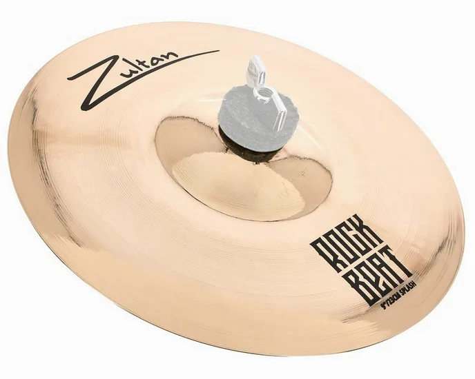 Zultan 09" Rock Beat Splash, de face sur fond neutre