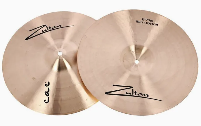 Zultan 13" Caz Hi-Hat, vue de face, photo 3