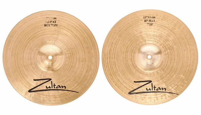 Zultan 13" Heritage Hi-Hat, vue de trois quarts, photo 2