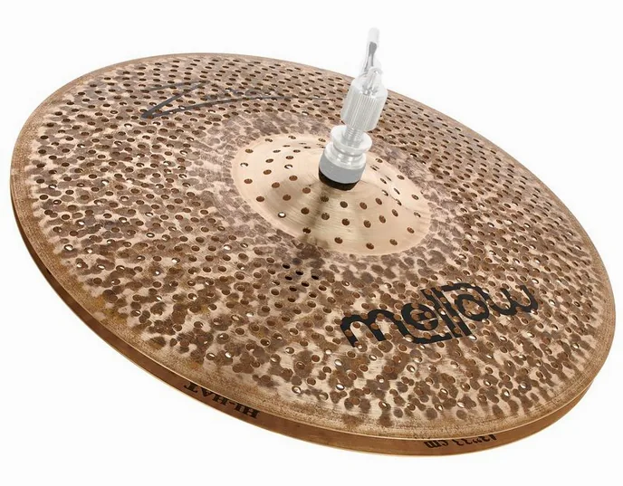 Zultan 13" Mellow Hi-Hat, vue de près, de face