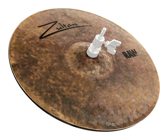 Zultan 13" Raw Hi-Hat, vue de face