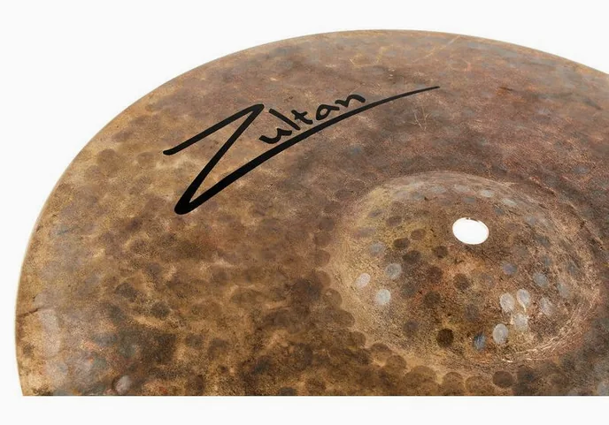 Zultan 13" Raw Hi-Hat, vue de près, photo 4