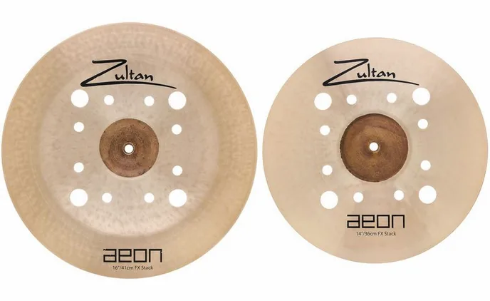Zultan 14"/16" Aeon FX Stack, vue de trois quarts, photo 2