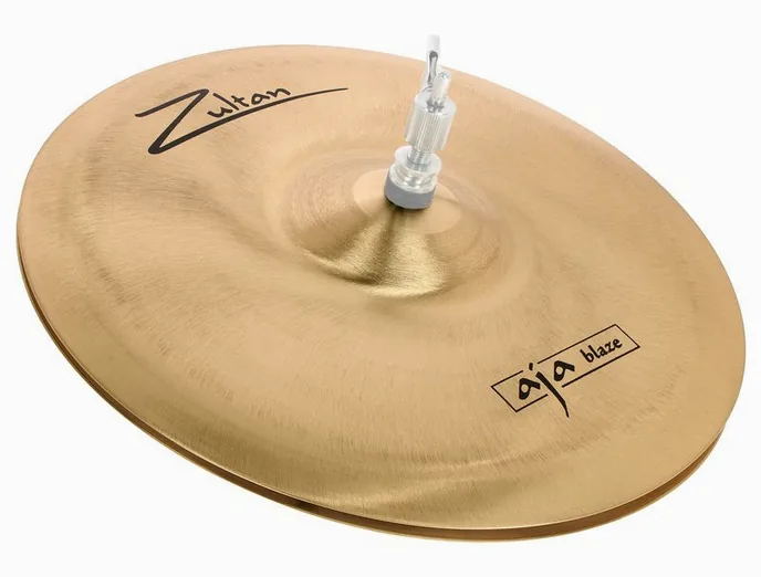 Zultan 14" Aja Blaze Hi-Hat, sur fond neutre