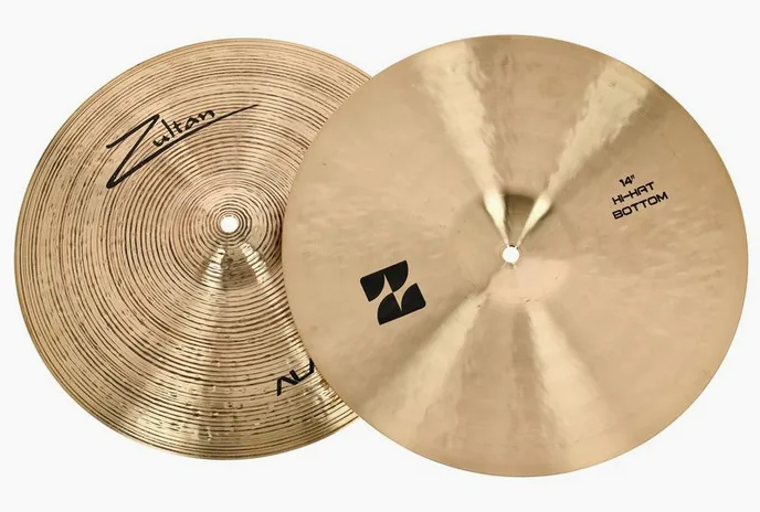 Zultan 14" Alaris Hi-Hat, sur fond neutre, photo 3