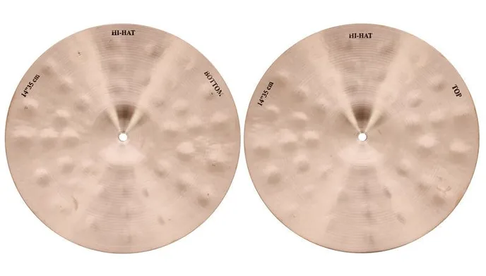 Zultan 14" Dune Hi-Hat, vue de dessus, photo 3
