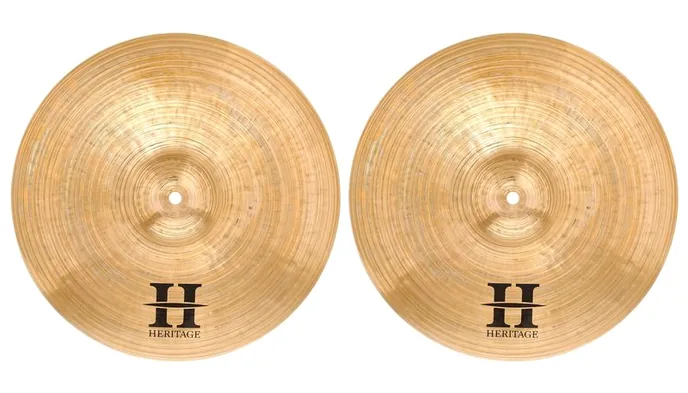 Zultan 14" Heritage Hi-Hat, vue de dessus, photo 2