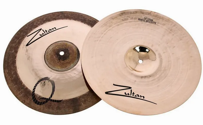 Zultan 14" Q Hi-Hat, vue de trois quarts, photo 3