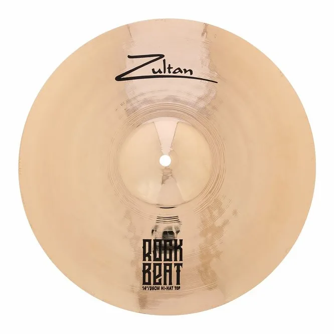 Zultan 14" Rock Beat Hi-Hat Medium, sur fond neutre, photo 4