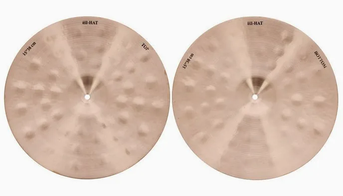 Zultan 15" Dune Hi-Hat, vue de profil, photo 3